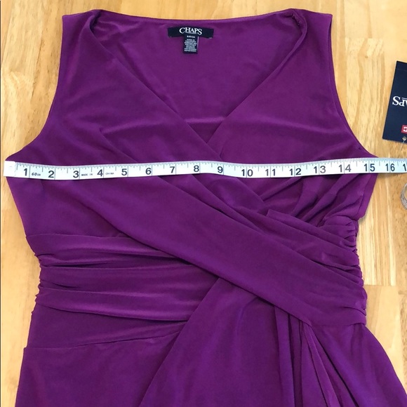 Chaps Magenta Dress NWT Small - Picture 8 of 8